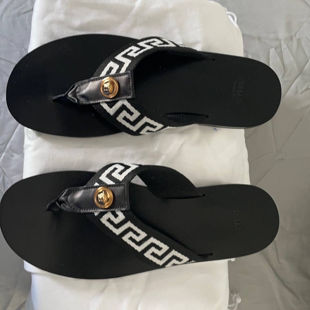 Versace sandals size 10